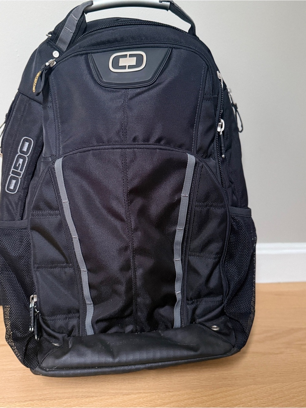 OGIO Airflow Tech Backpack Black Heavy Duty Laptop Travel School Bag